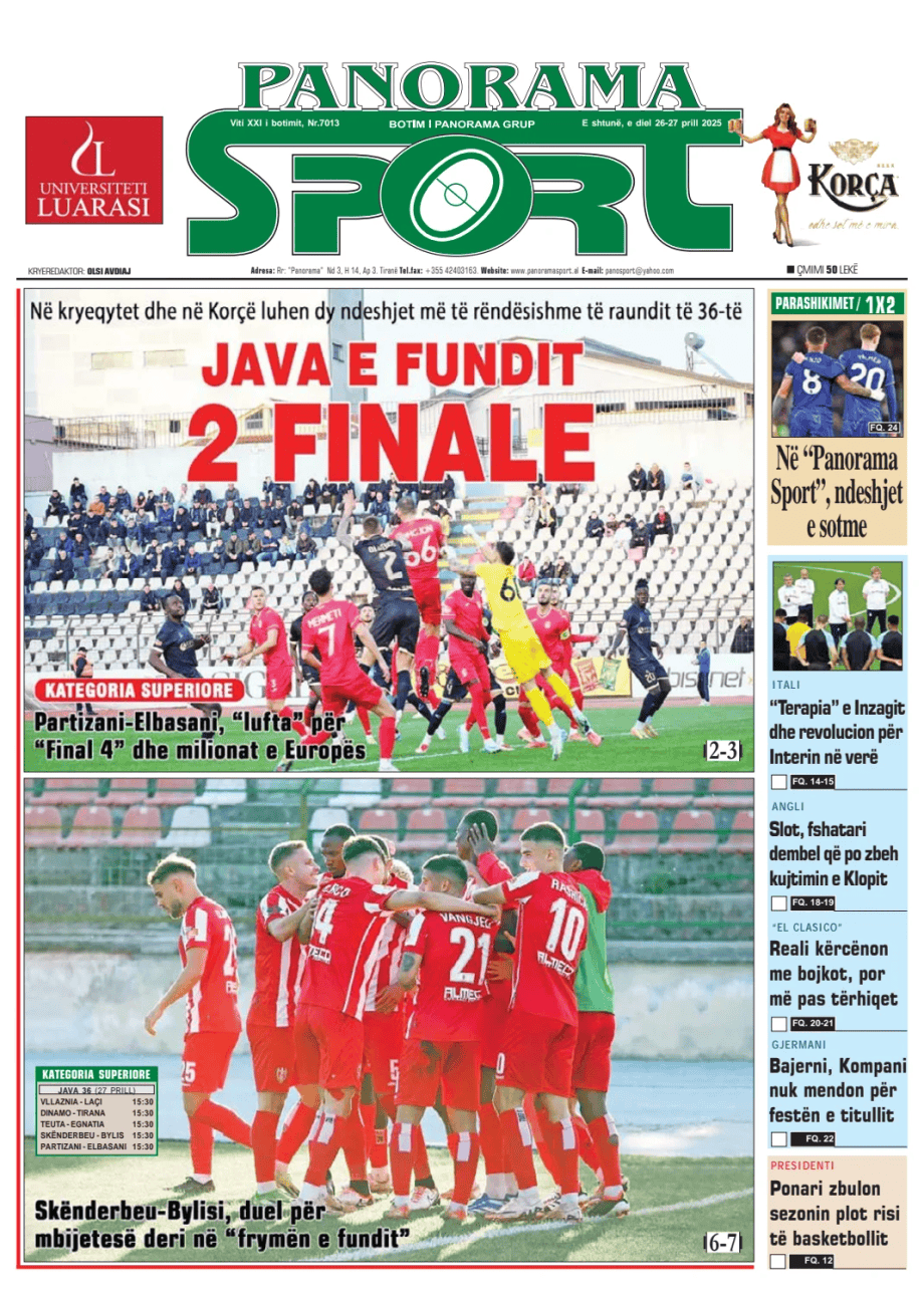 Prima-pagina-Panorama Sport-oggi-edizione-di-oggi-20250426